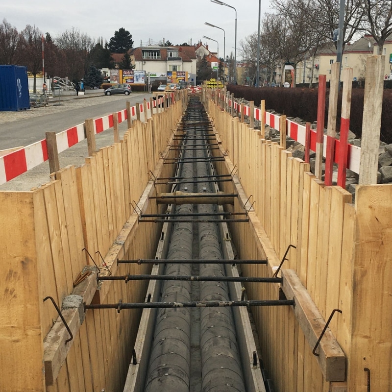 Fernwärmeleitung Atzgersdorferstrasse